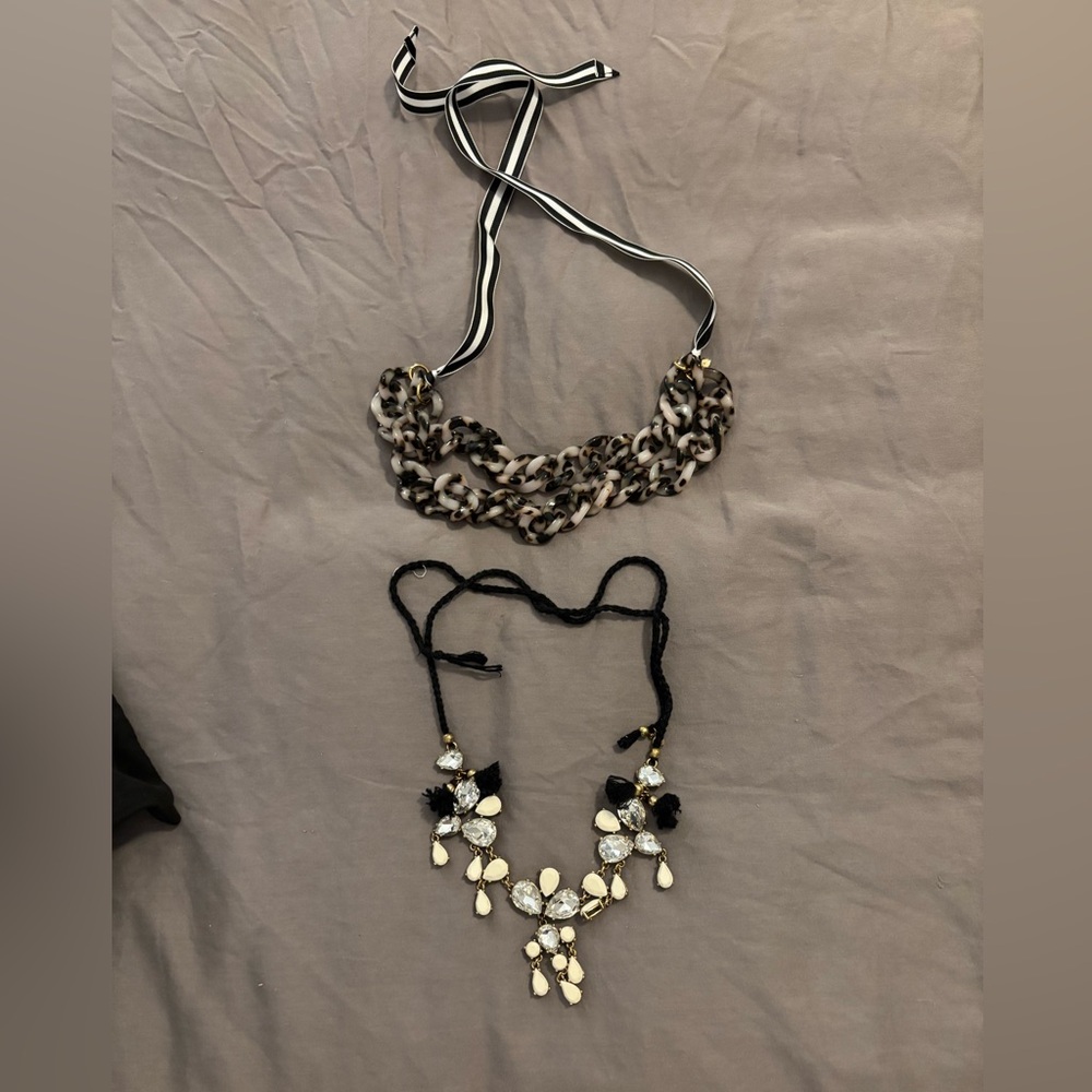 I. Crew necklaces